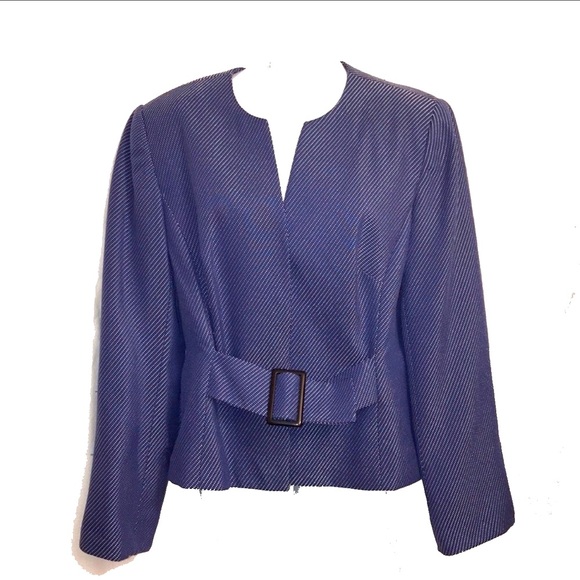 Isabella Jackets & Blazers - 💥 Isabella Classic Belted Tweed-like Jacket